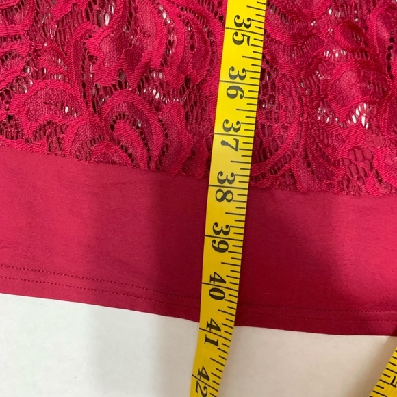 Nanette Lepore Magenta Pink Lace Cap Sleeve Dress - Picture 5 of 5
